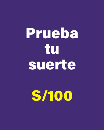 [8 y 60] Prueba tu suerte sabado 27 Abril Premio S/100