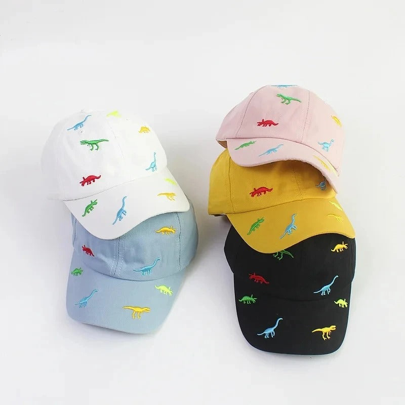 16458 1t-002 Sombrero bordado de dinosaurio 1 Pza