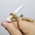 16115 1b-023 Soporte Cigarro diseño dragón 1 Pza