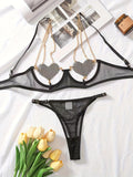 19597 ID-265 Conjunto de lencería Sexy 2 Pzas