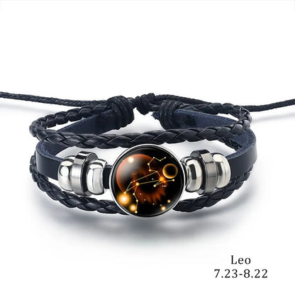 13765 2b-02-09 Pulsera Signos del zodiaco 1 Pza