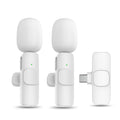 16278 2t-016 Micrófono Lavalier inalámbrico portátil Blanco