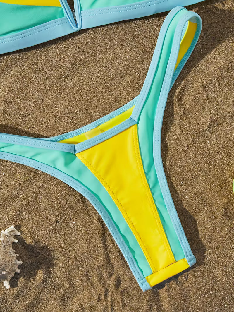 19836 1a-110 Bikini estilo europeo nuevo 2PZS