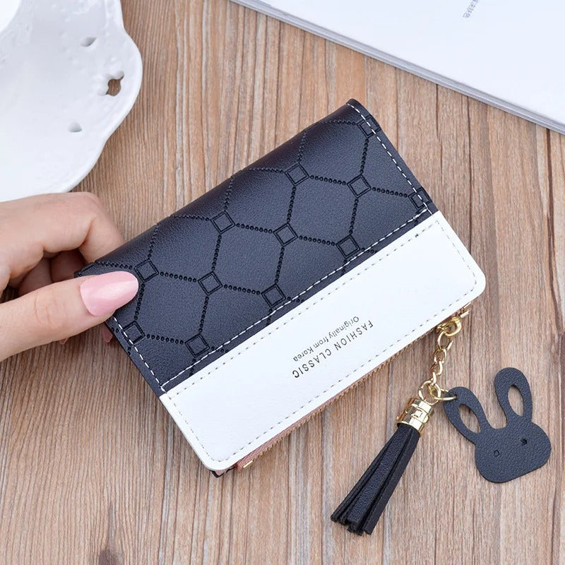 15229 1t-002 Cartera corta de retazos 1 Pza