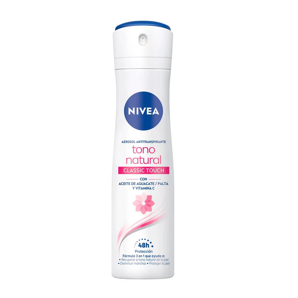10009 1b-077 Desodorante Nivea Spray Aclarado Natural 150 ML