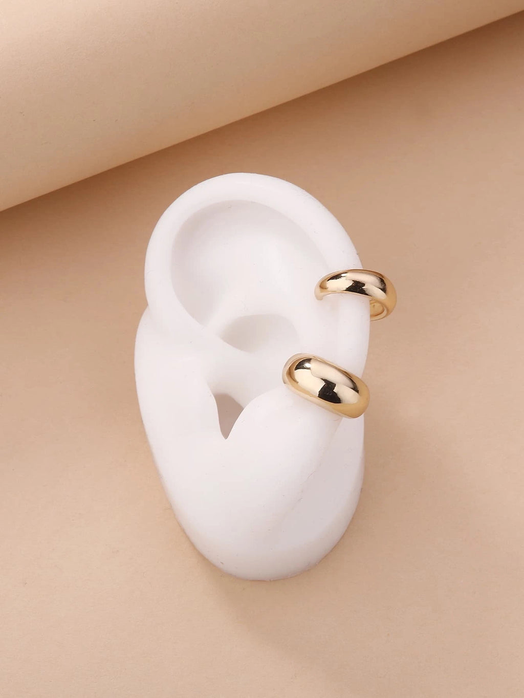 14356 1b-024 Cuff de oreja metálico 2 Pzas