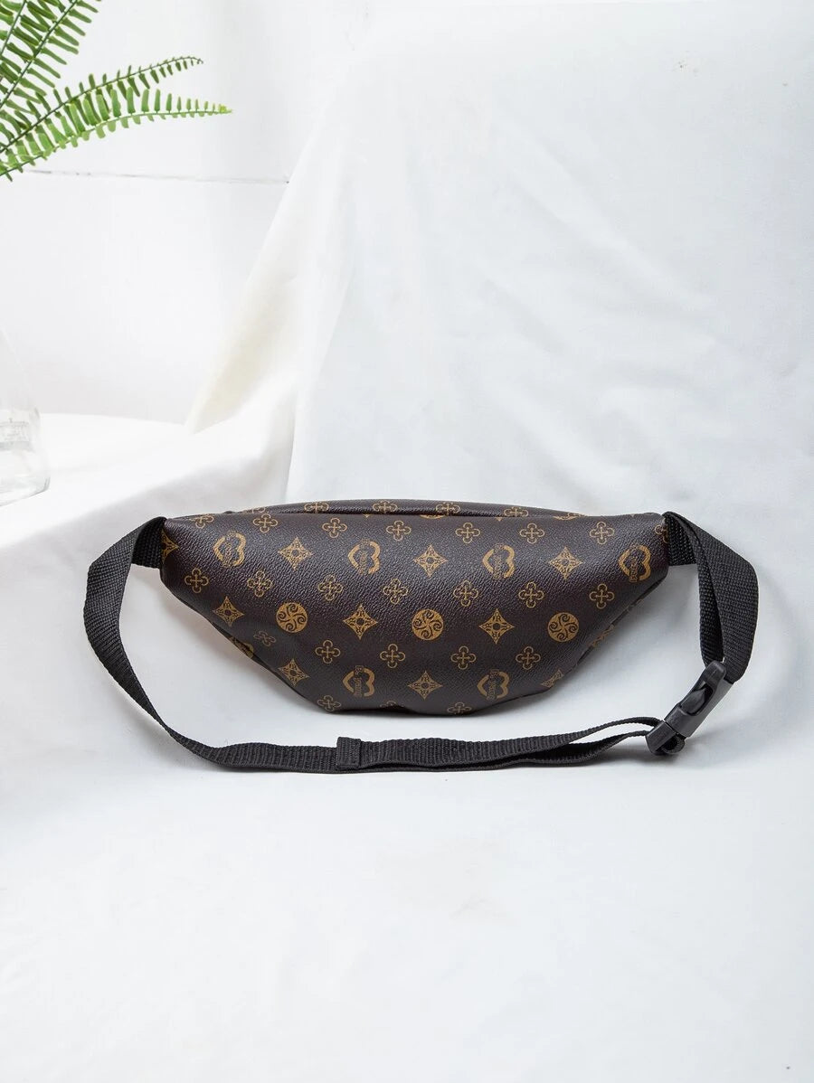 14601 1a-031 Riñonera con gráfico geométrico