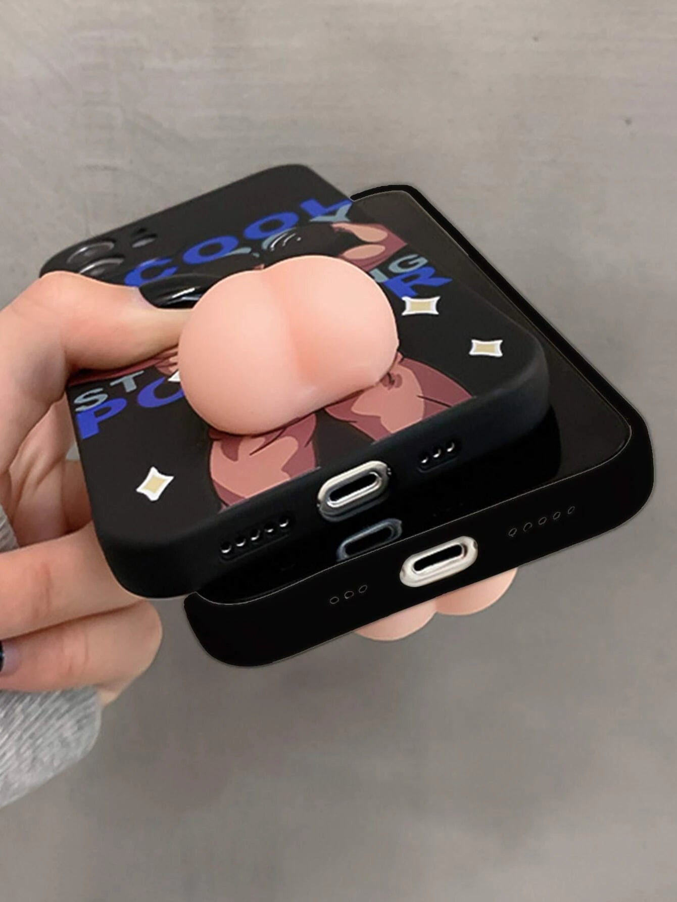 10190 2t-014 Funda para iPhone con patrón de levantamiento de pesas