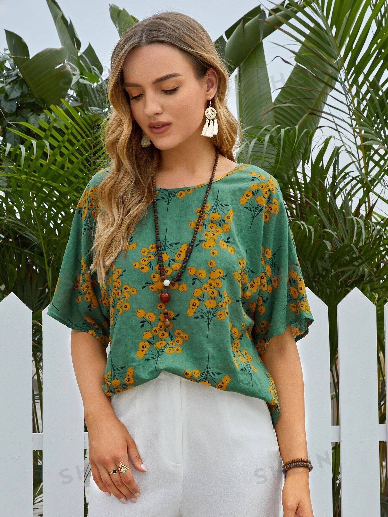 15893 1a-071 Blusa estampado floral 1 Pza