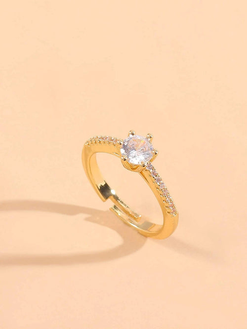 10626 02-b01-06 Anillo con zirconia cúbica