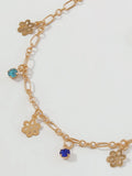 5695 a09-14 Pulsera con diamante de imitación