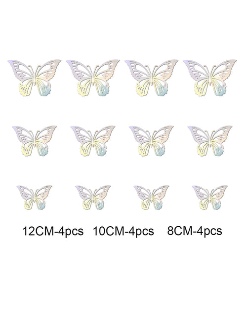 11836 1b-046 Pegatinas de mariposa 1 Pza