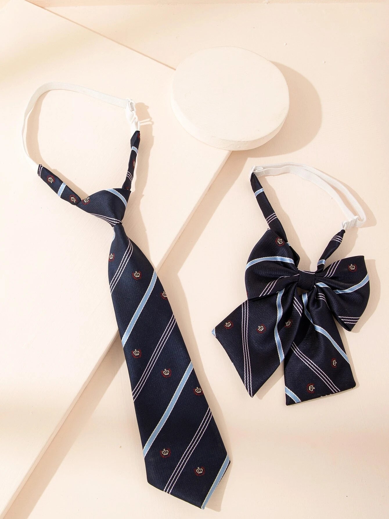 13526 1a-008 Conjunto Corbata 2 Pzas