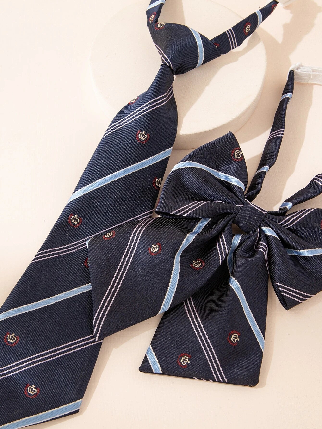 13526 1a-008 Conjunto Corbata 2 Pzas