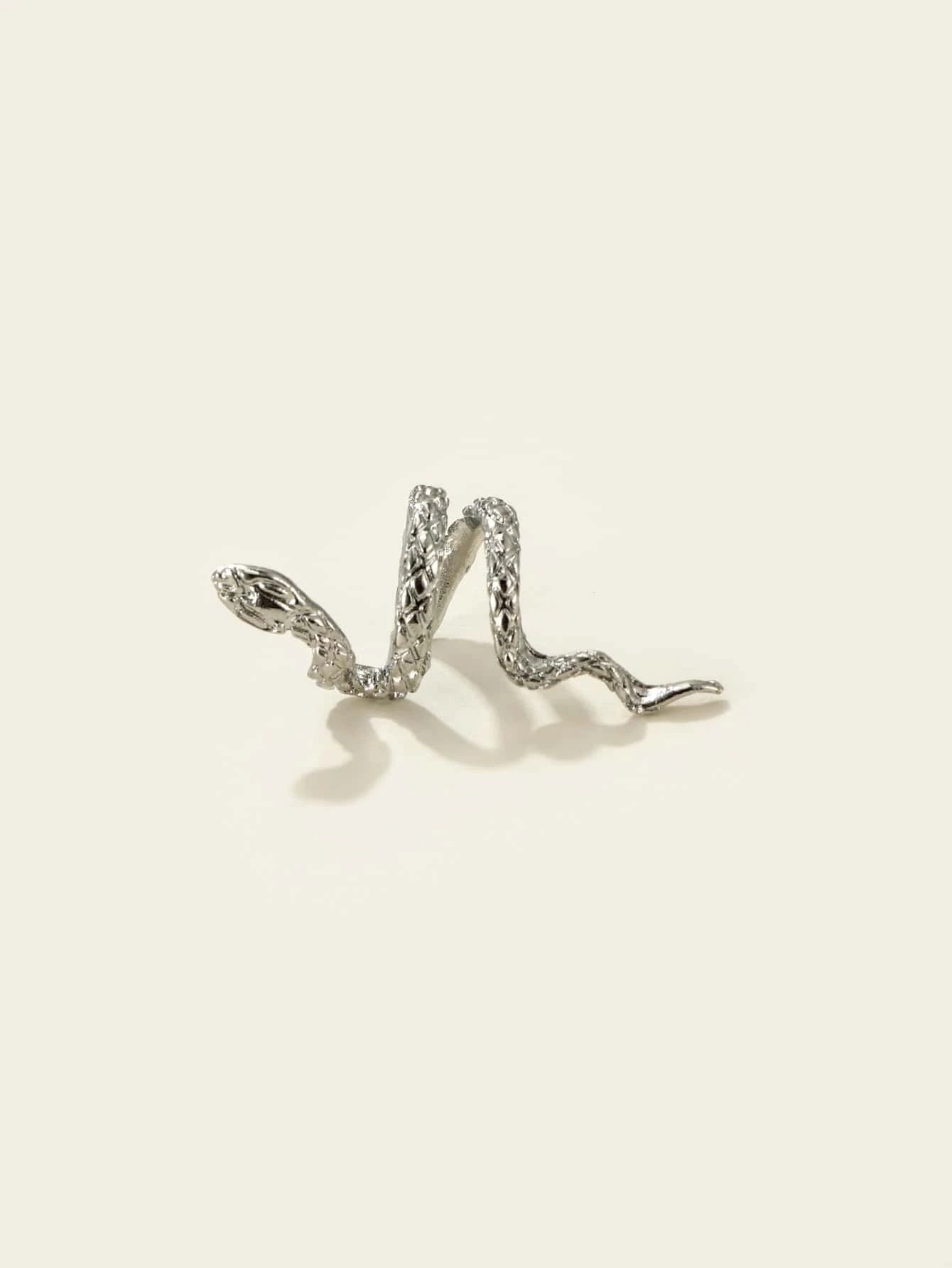 14353 1b-05-07 Ear Cuffs diseño de serpiente 1 Pza