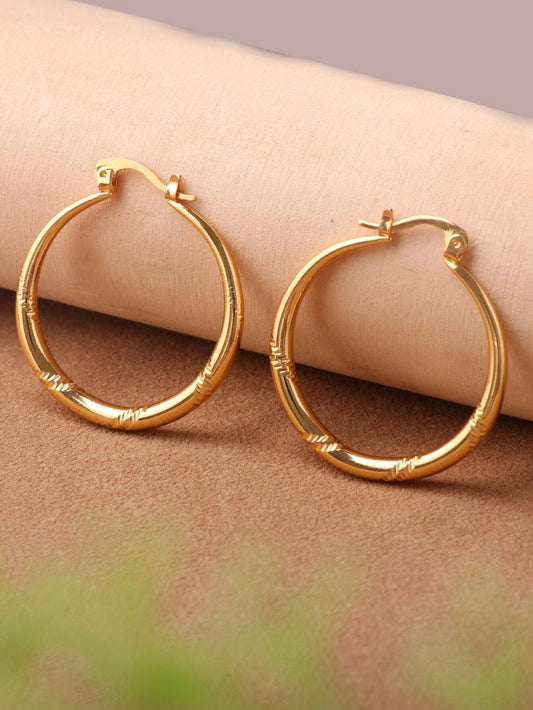 8032 b03-01 Pendientes de aro simple