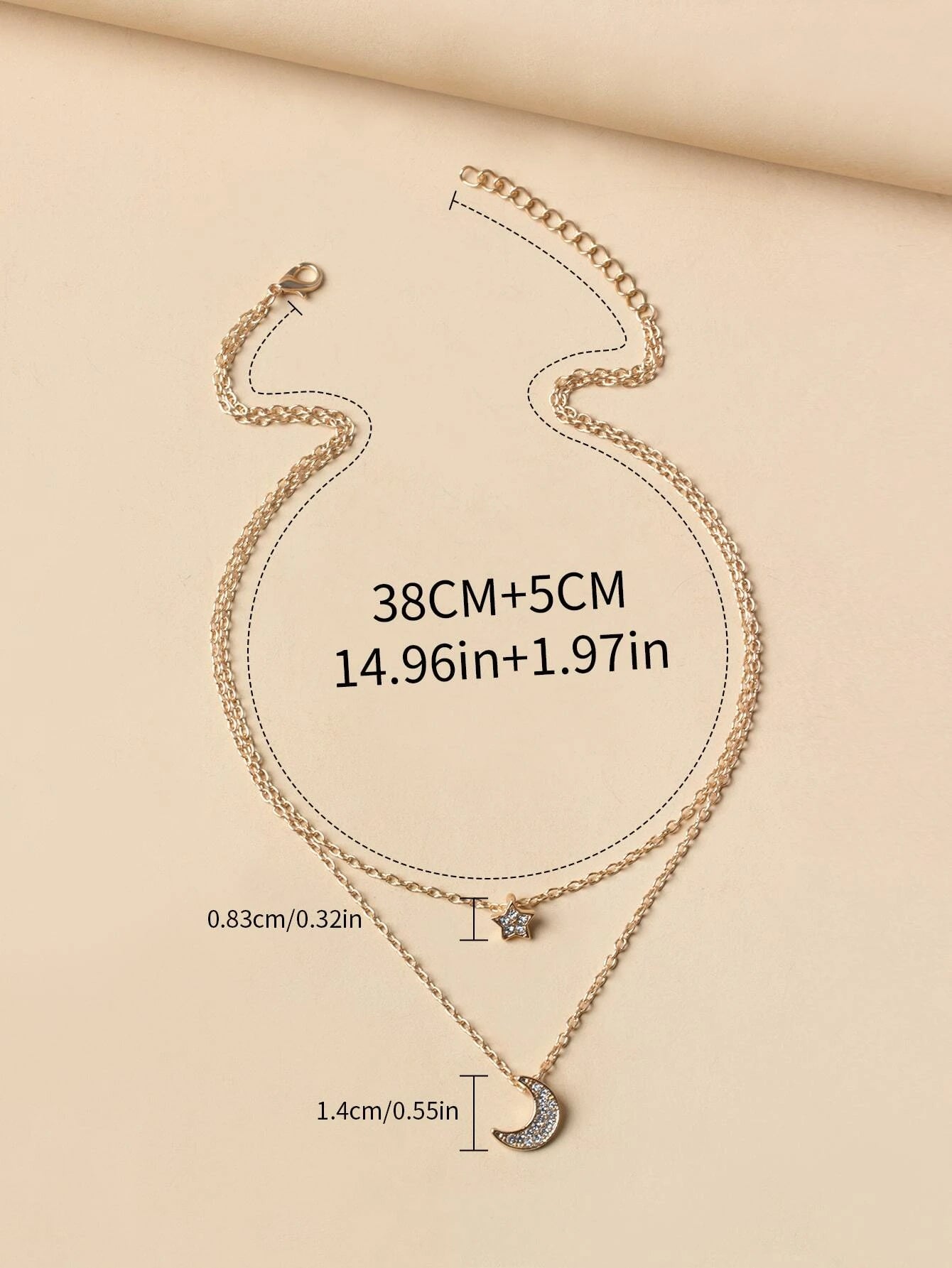 16382 1b-02-04 Collar Multicapa 1 Pza