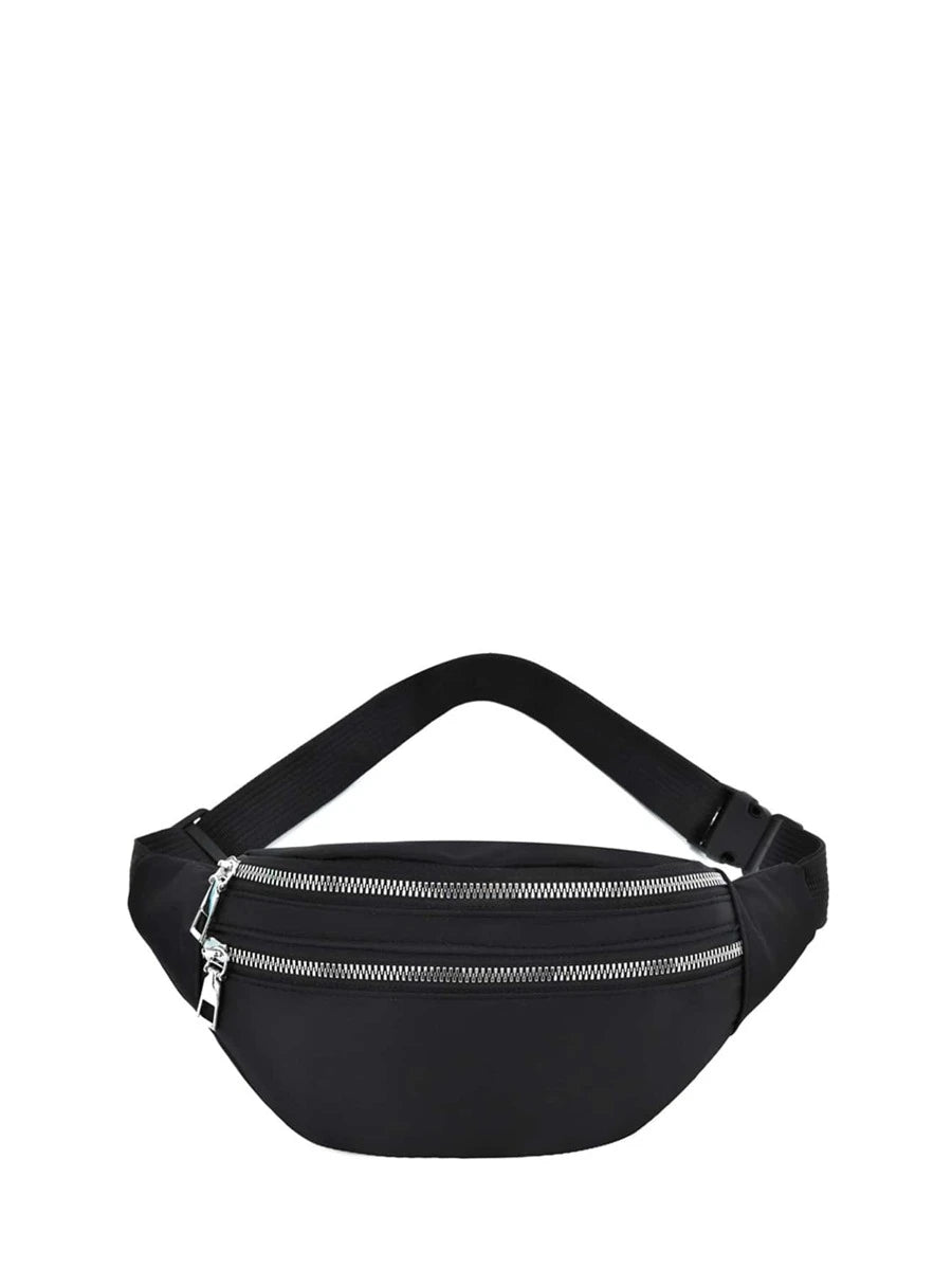 14571 1a-059 Bolsa De Bandolera Portátil Ligera De Color Sólido De Moda Casual