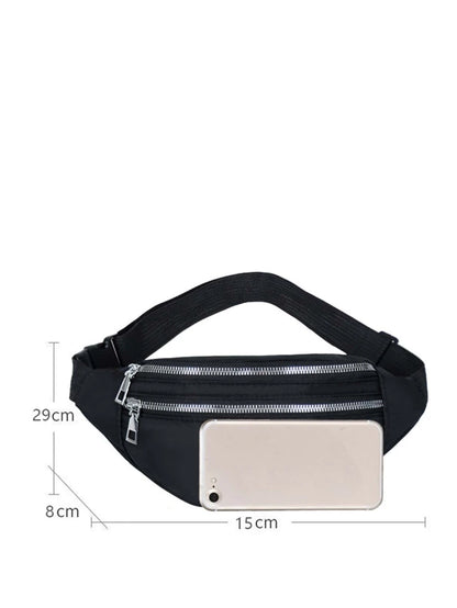 14571 1a-059 Bolsa De Bandolera Portátil Ligera De Color Sólido De Moda Casual