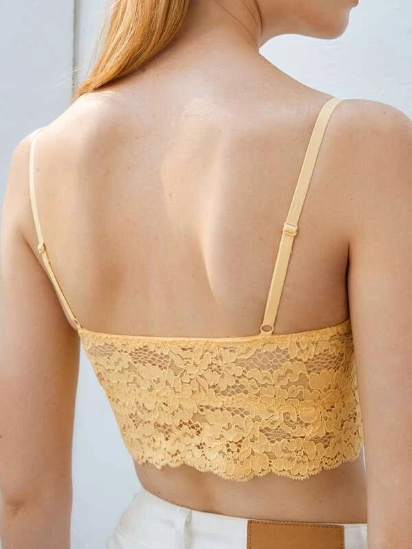 7820 1a-021 Sujetador homewear con encaje