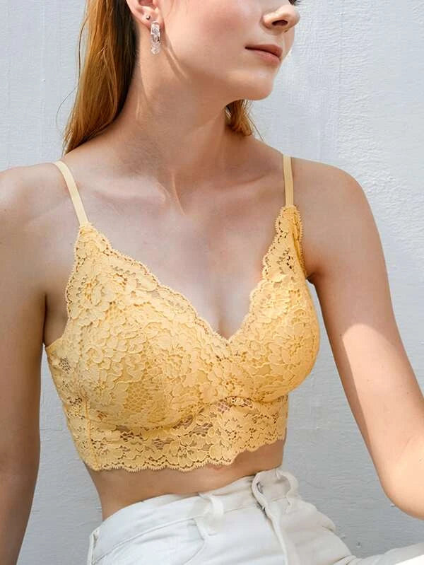 7820 1a-021 Sujetador homewear con encaje