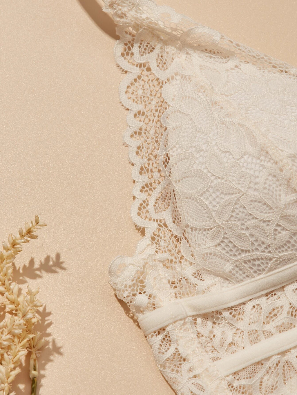 7860 1a-049 Sujetador homewear con encaje