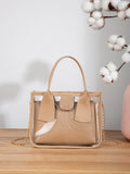 7533 a11-01 Bolso De Hombro Cruzado De Mujer Con Bolsillo Interior Mini Transparente 196 Y Cadena