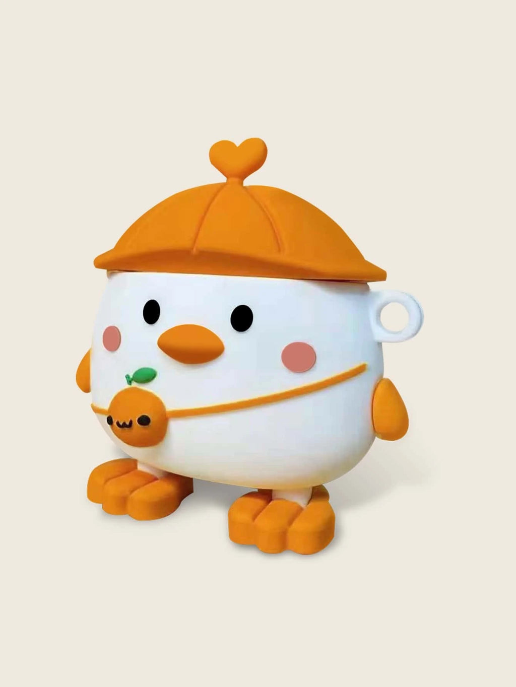 6270 2t-010 Funda compatible con Airpods en forma de pato de dibujos animados