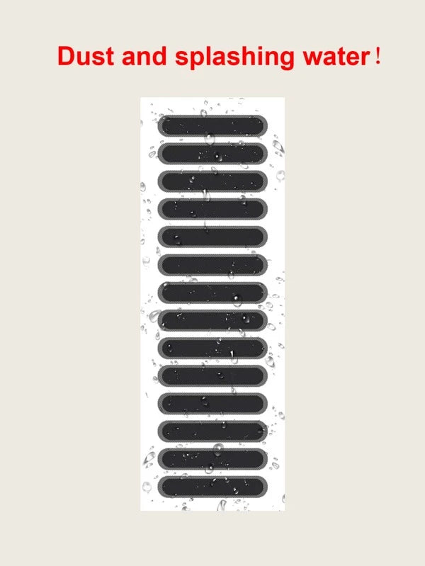 7101 2t-341 14 piezas Pegatina teléfono móvil a prueba de polvo