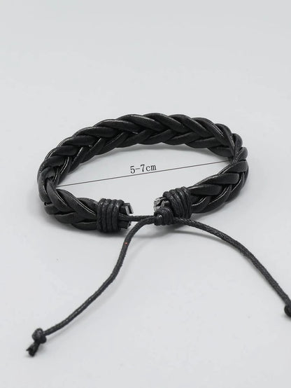 9583 1b-01-31 Pulsera de poliuretano PU para hombres de moda y popular