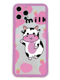 6775 2t-014 Funda para iPhone de vaca