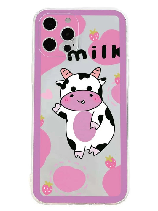 6775 1b-02-18 Funda para iPhone de vaca