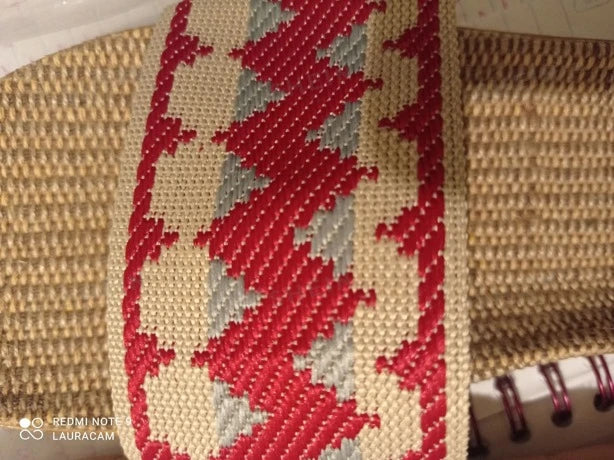 8490 b02-03 Sandalias rojo de una sola correa de verano para mujer