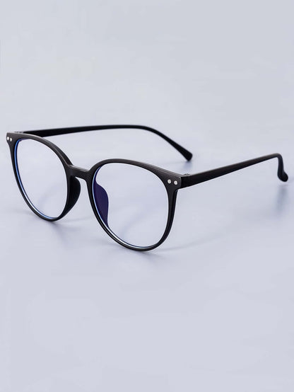 7054 b01-18 Gafas de marco luz antiazul negro