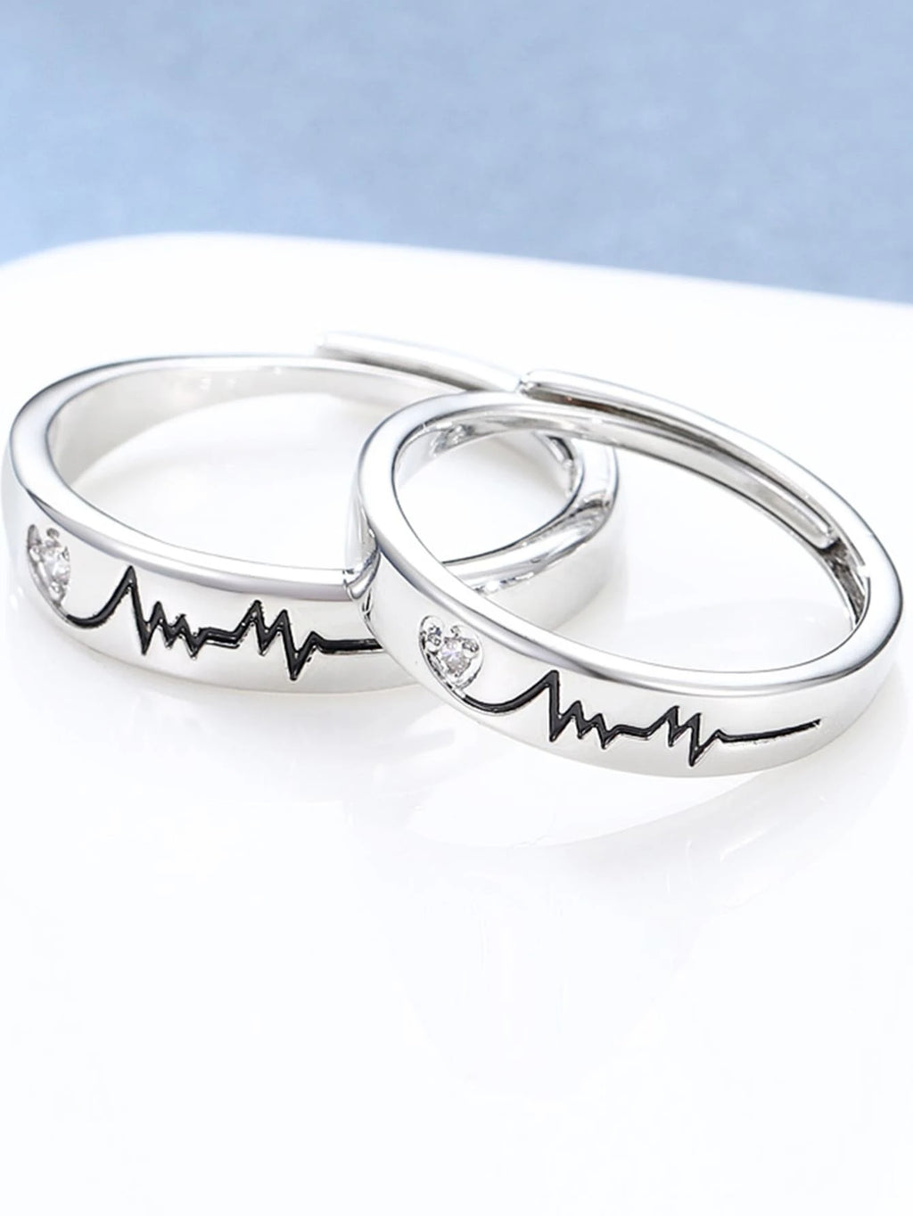 14961 1b-033 Anillo pareja 2 Pzas