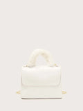 5920 a11-01 Bolsa cuadrada mini con cocodrilo en relieve con solapa