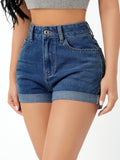 17495 1a-122 Shorts en mezclilla PETITE 1 Pza