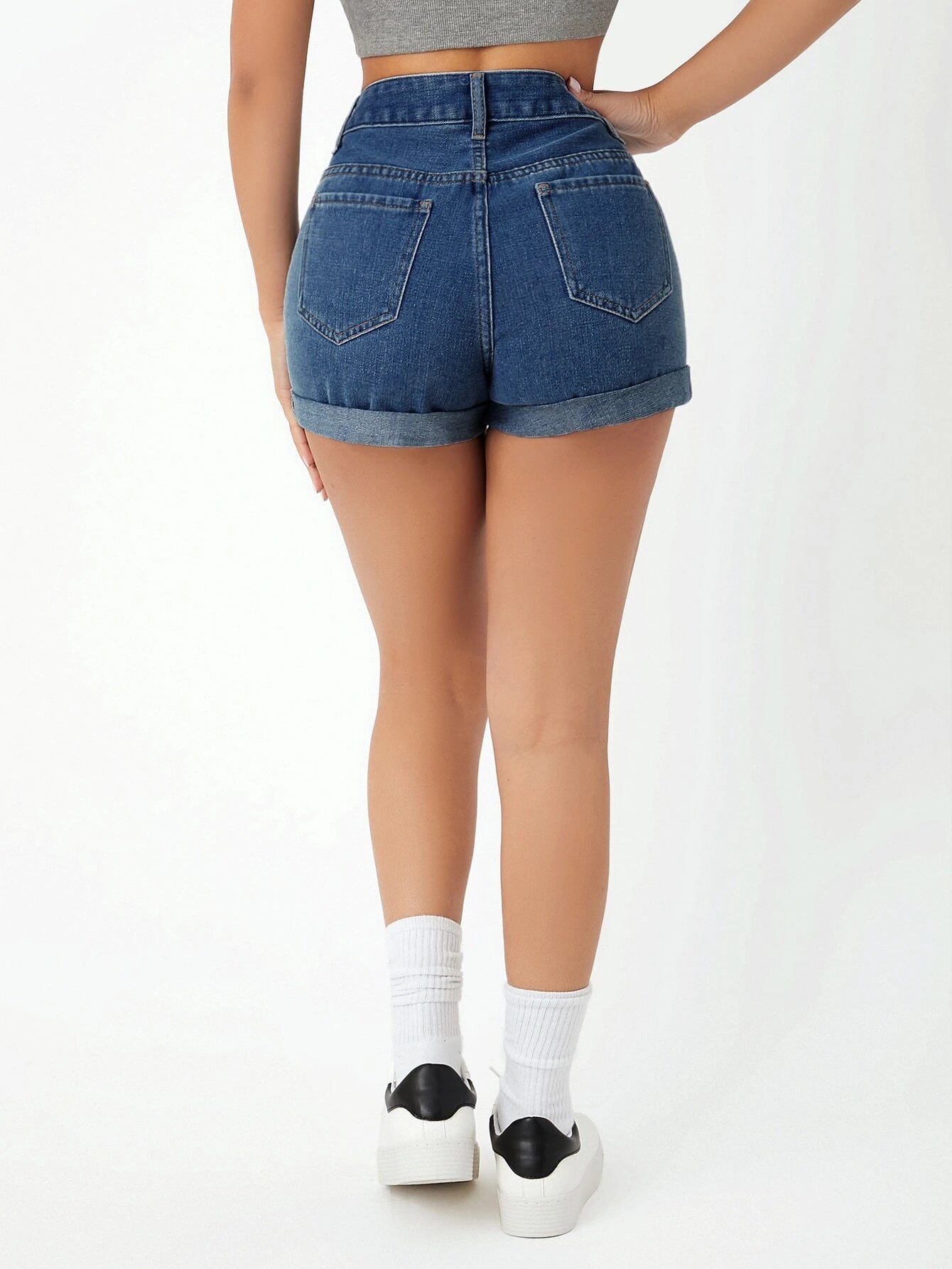 17495 1a-122 Shorts en mezclilla PETITE 1 Pza