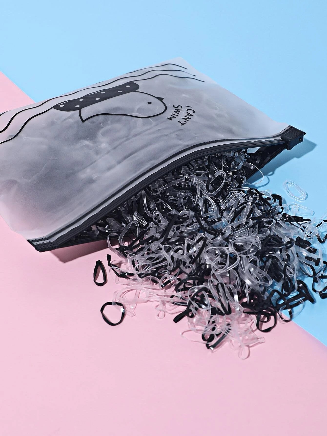 13283 1b-062 Set 2000 Pzas Goma para pelo