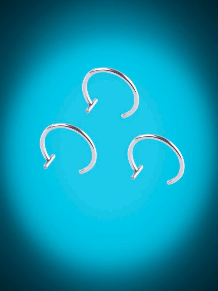 12621 1b-011 Piercing de Labios 3 Pzas