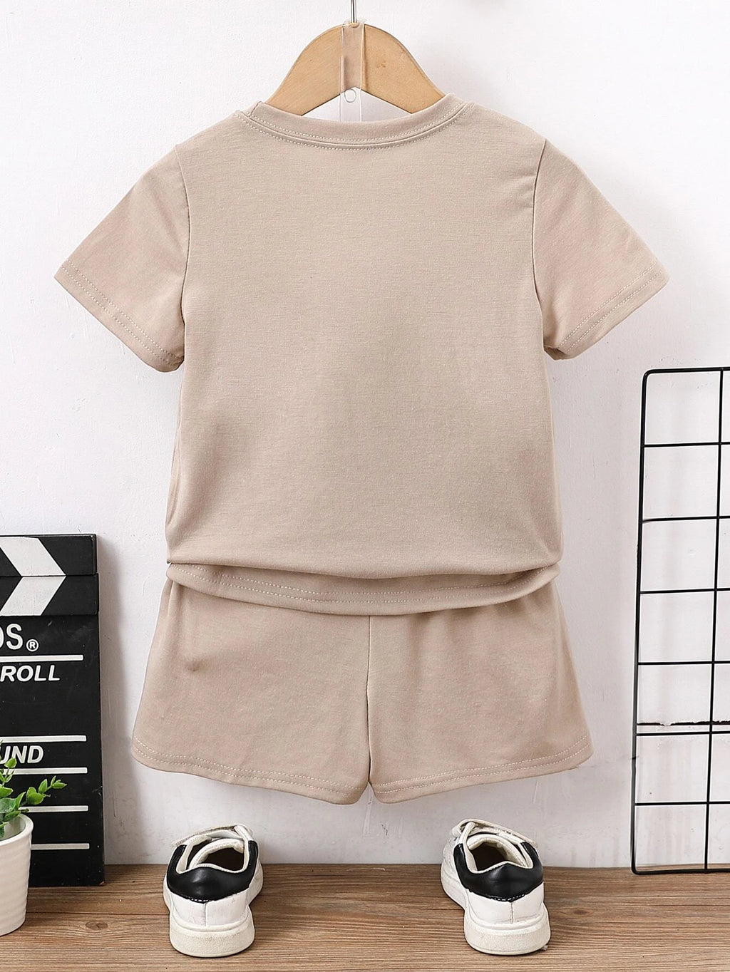 18074 1a-007 Conjunto patrón Ángeles para niños 2 Pzas