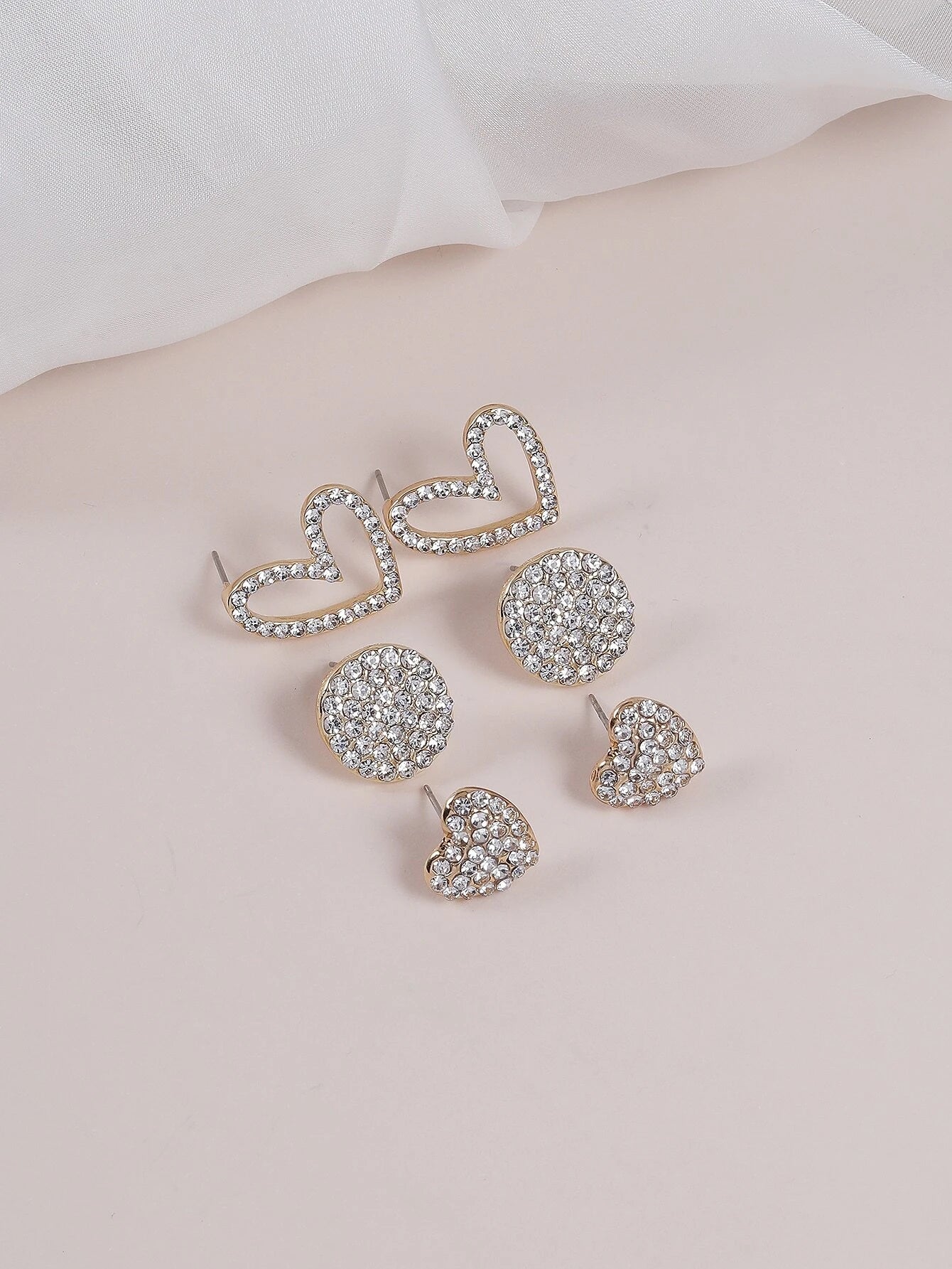 16082 2b-01-03 Pendientes Multidiseño 3 Pares
