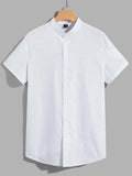17464 1a-115 Camisa algodón de cuello alto 1 Pza