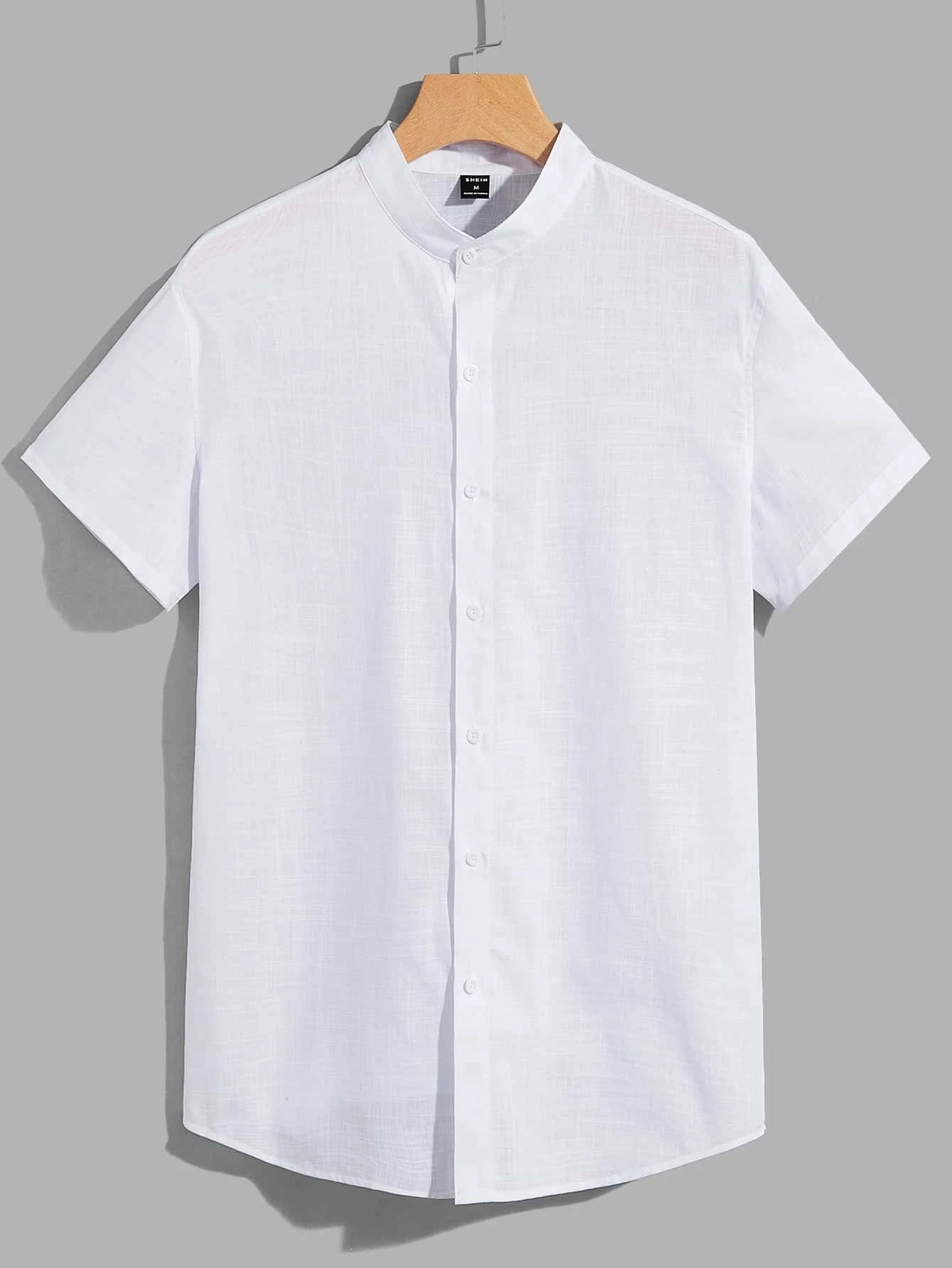 17464 1a-115 Camisa algodón de cuello alto 1 Pza