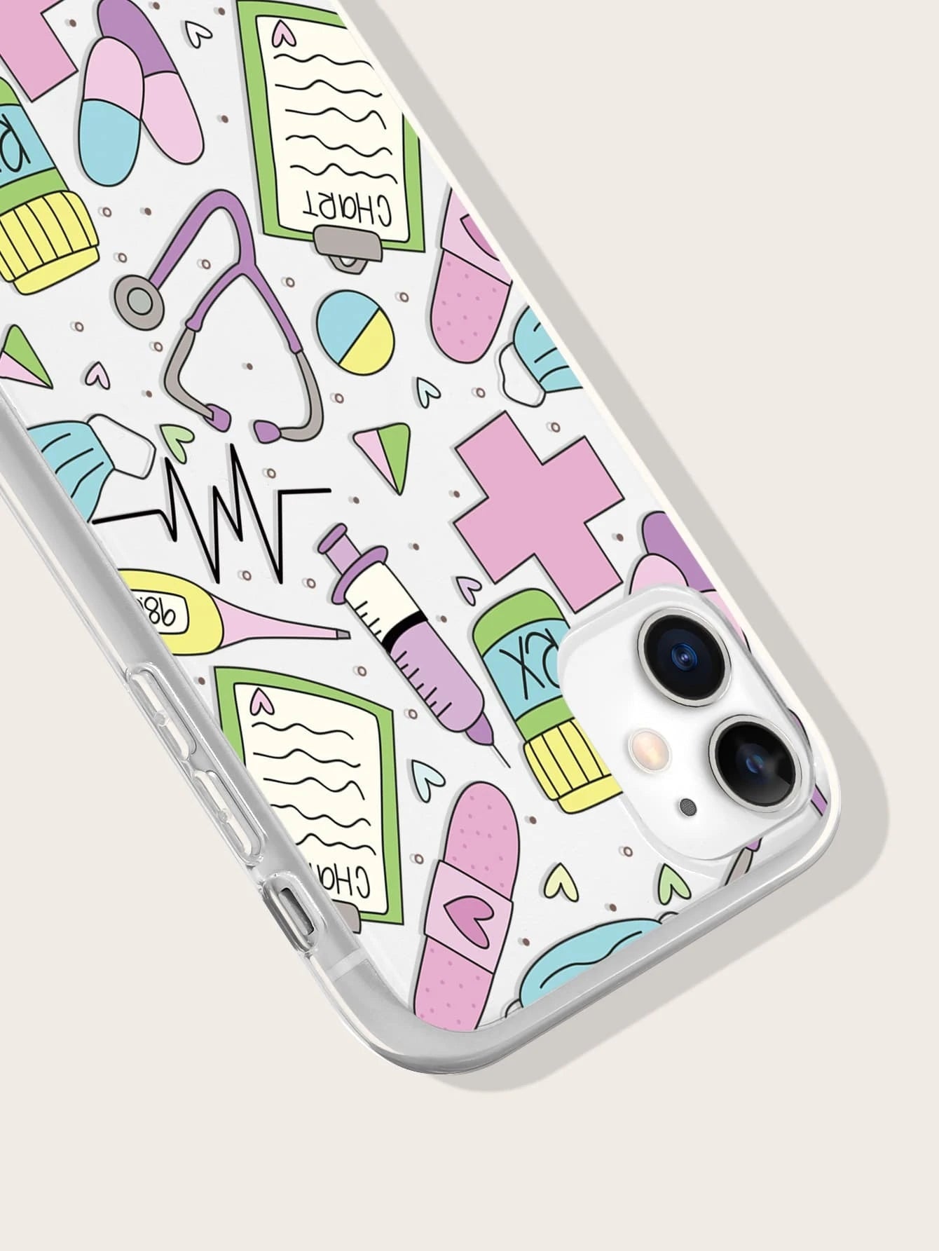 5261 2t-014 Caja impresa colorida del teléfono de los suministros médicos