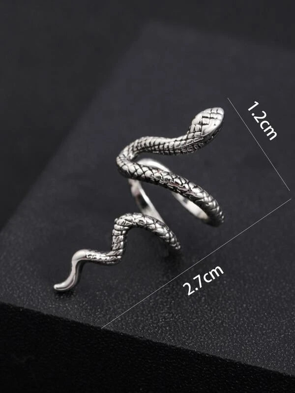 7825 b03-10 Una pieza Cuff diseño de serpiente para hombre