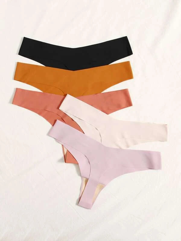 7665 a01-02 Set 5 piezas bragas invisible