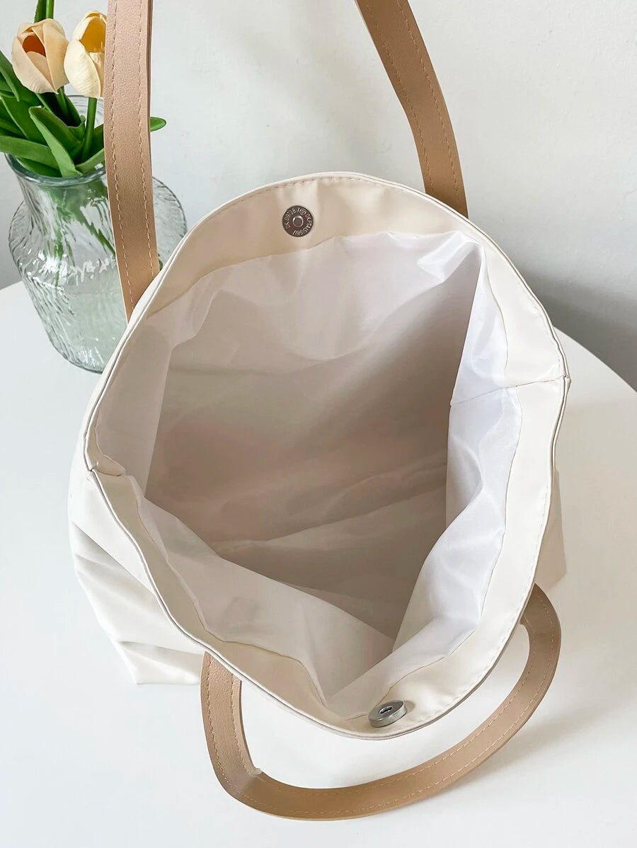 8489 1t-002 Bolso De Hombro Para Mujer Con Gran Capacidad