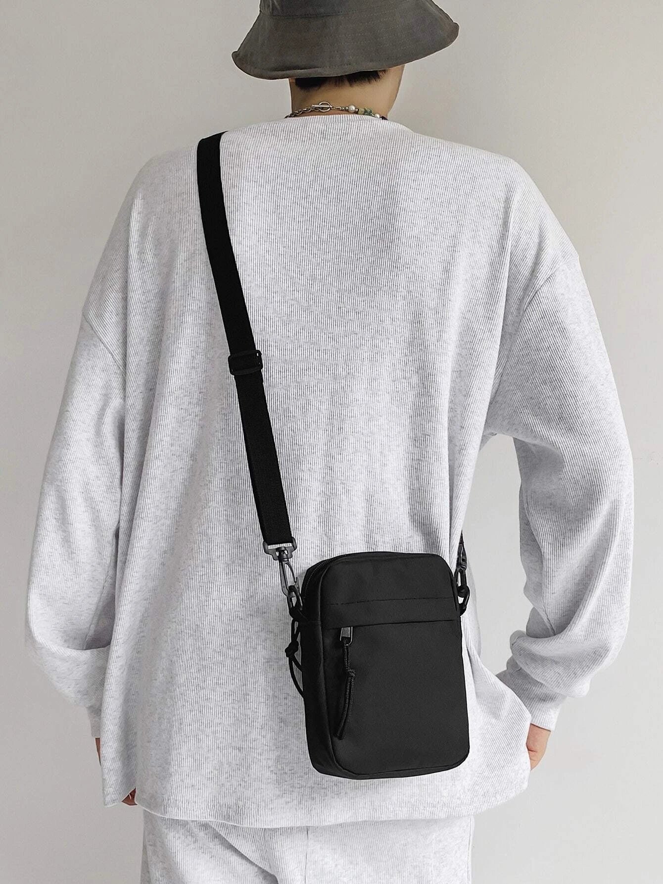 5289 1a-114 Bolso bandolera multifuncional para estudiantes de secundaria