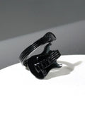 11512 1b-005 Aleación de anillo de envoltura de diseño de guitarra de moda y popular para hombres para vacaciones y para una apariencia elegante